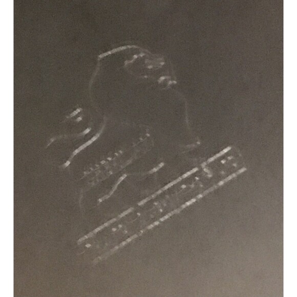 Sheridan Taunton Silversmiths Ltd Silver Plate Lion Logo 12.5”Round Serving Tray - Picture 4 of 4